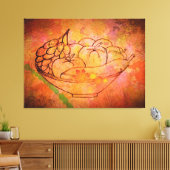 Orchard Mélange: Fruitful Harmony on Leinwanddruck (Insitu (Wohnzimmer))