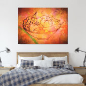 Orchard Mélange: Fruitful Harmony on Leinwanddruck (Insitu (Schlafzimmer))