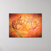 Orchard Mélange: Fruitful Harmony on Leinwanddruck (Vorderseite)