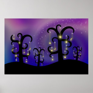 Orchard of Stars Print Poster