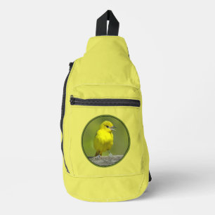 Orchard Oriole Female im Frühjahr Original Foto Crossbody Bag