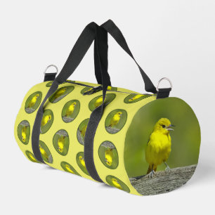 Orchard Oriole Female im Frühjahr Original Foto Duffle Bag