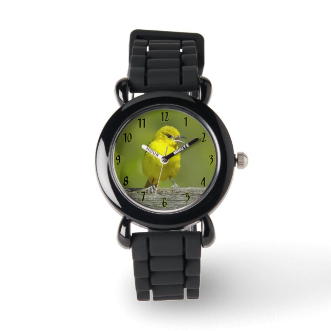 Orchard Oriole - Original Foto Armbanduhr (Vorderseite)