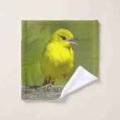 Orchard Oriole - Original Foto Badhandtuch Set (Waschlappen)