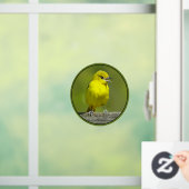 Orchard Oriole - Original Foto Fensteraufkleber (Zuhause)