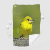 Orchard Oriole - Original Foto Golfhandtuch (Insitu)