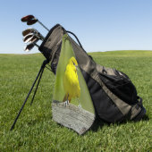 Orchard Oriole - Original Foto Golfhandtuch (Gras)