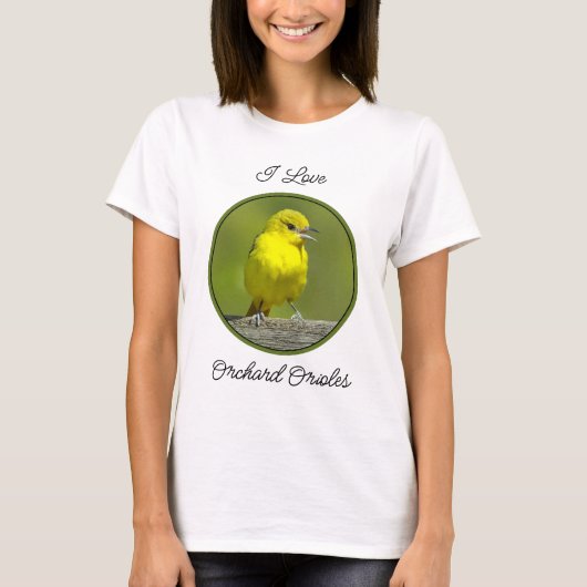 Orchard Oriole - Original Foto T-Shirt (Vorderseite)