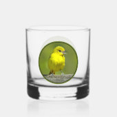 Orchard Oriole - Original Foto Whiskyglas (Rückseite)
