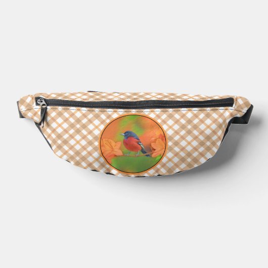 Orchard Oriole Songbird Malerei Original Bird Art Bauchtasche (Ablage )