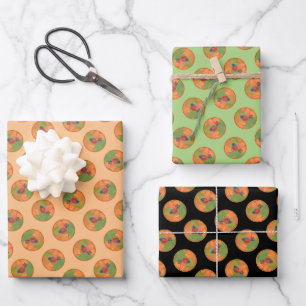 Orchard Oriole Songbird Malerei Original Bird Art Geschenkpapier Set