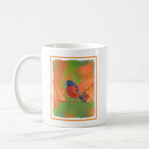 Orchard Oriole Songbird Malerei Original Bird Art Kaffeetasse