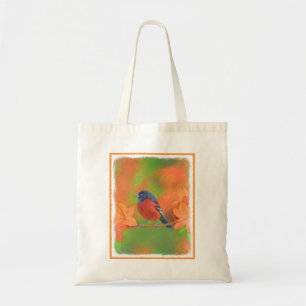 Orchard Oriole Songbird Malerei Original Bird Art Tragetasche