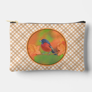 Orchard Oriole Songbird Malerei Original Bird Art Zubehörtasche