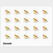 Orchard Oriole Songbird Stickers (Blatt)