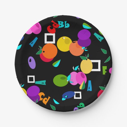 Orchard Pappteller (Vorderseite)