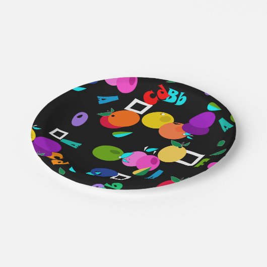 Orchard Pappteller (Schrägansicht)