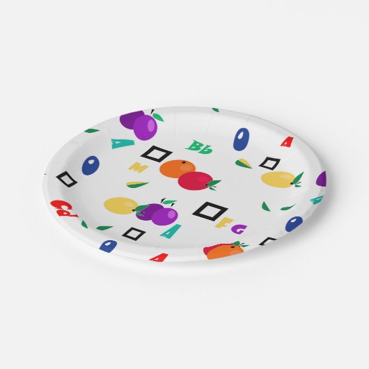 Orchard Pappteller (Schrägansicht)