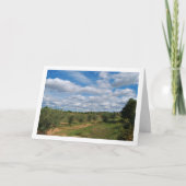 Orchard Path Sky Landschaft Karte (Vorderseite)