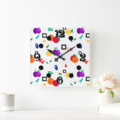 Orchard Quadratische Wanduhr (Zuhause)