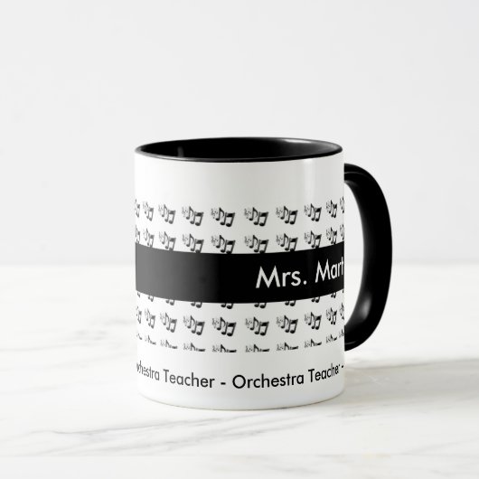 Orchester - Band - oder Tasse (VorderseiteRechts)