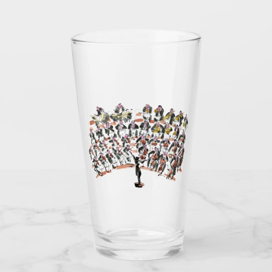Orchester Glas (Vorderseite)