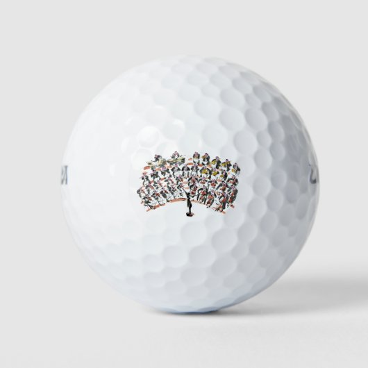 Orchester Golfball (Vorderseite)