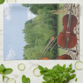 Orchester-Instrumente im Park Küchentuch (Gefaltet)