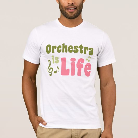 Orchester ist das Leben T-Shirt (Vorderseite)