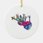 Orchester Keramik Ornament (Vorne)