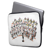 Orchester Laptopschutzhülle (Vorderseite Links)