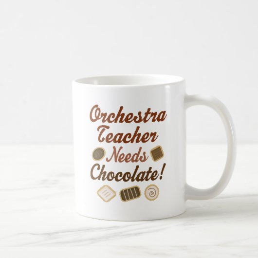 Orchester-Lehrer-(lustiges) Geschenk Kaffeetasse (Rechts)