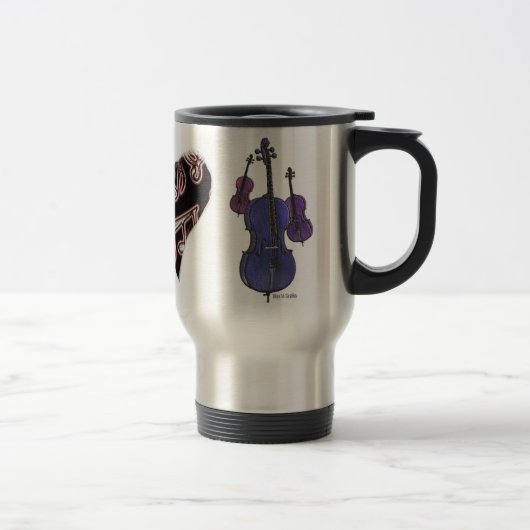 "Orchester-Liebe-" Tasse (Rechts)