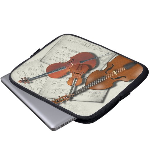 Orchester-Musik-und Instrument-Elektronik-Tasche Laptopschutzhülle (Vorne Knopf)