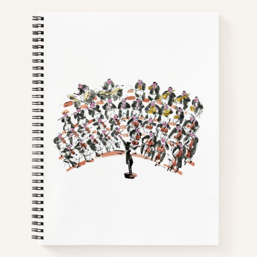 Orchester Notizblock (Vorderseite)