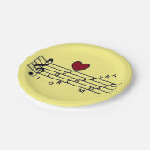 Orchester Pappteller (Schrägansicht)