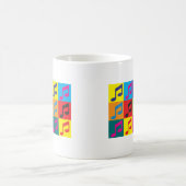 Orchester-Pop-Kunst Kaffeetasse (Mittel)