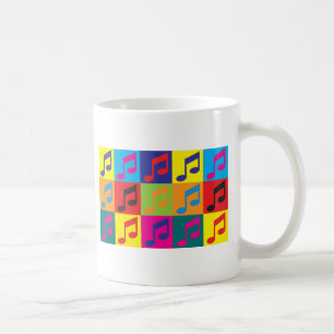 Orchester-Pop-Kunst Kaffeetasse