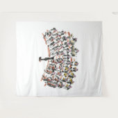 Orchester Wandteppich (Vorderseite (Horizontal))