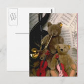 Orchesterbären Postkarte (Vorne/Hinten)