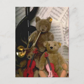 Orchesterbären Postkarte