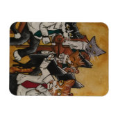 Orchesterkatzen Magnet (Horizontal)