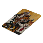 Orchesterkatzen Magnet (Linke Seite)