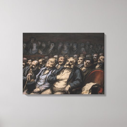 Orchestersitz, c.1856 leinwanddruck (Vorderseite)