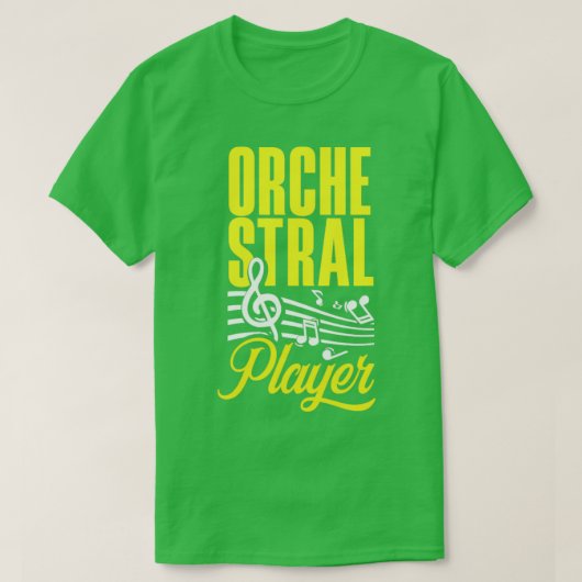 Orchesterspieler T-Shirt (Design vorne)