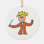 Orchestra Conductor Keramik Ornament (Vorne)