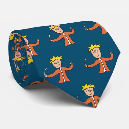 Orchestra Conductor Krawatte (Gerollt)