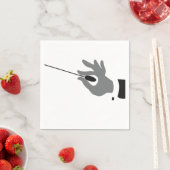 Orchestra Conductor Paper Napkins Serviette (Beispiel)
