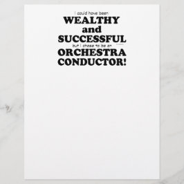 Orchestra Conductor Wealthy & Successy