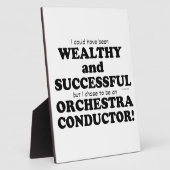 Orchestra Conductor Wealthy & Successy Fotoplatte (Seite)